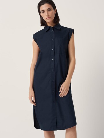 Someday Shirt Dress 'Quava' in Blue: front