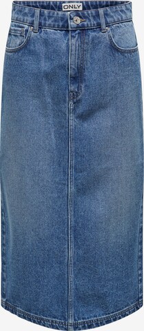 ONLY Spódnica 'SHUNA' w kolorze niebieski: przód