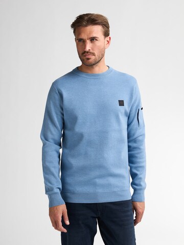 PETROL INDUSTRIES MEN Sweater in Blue: front