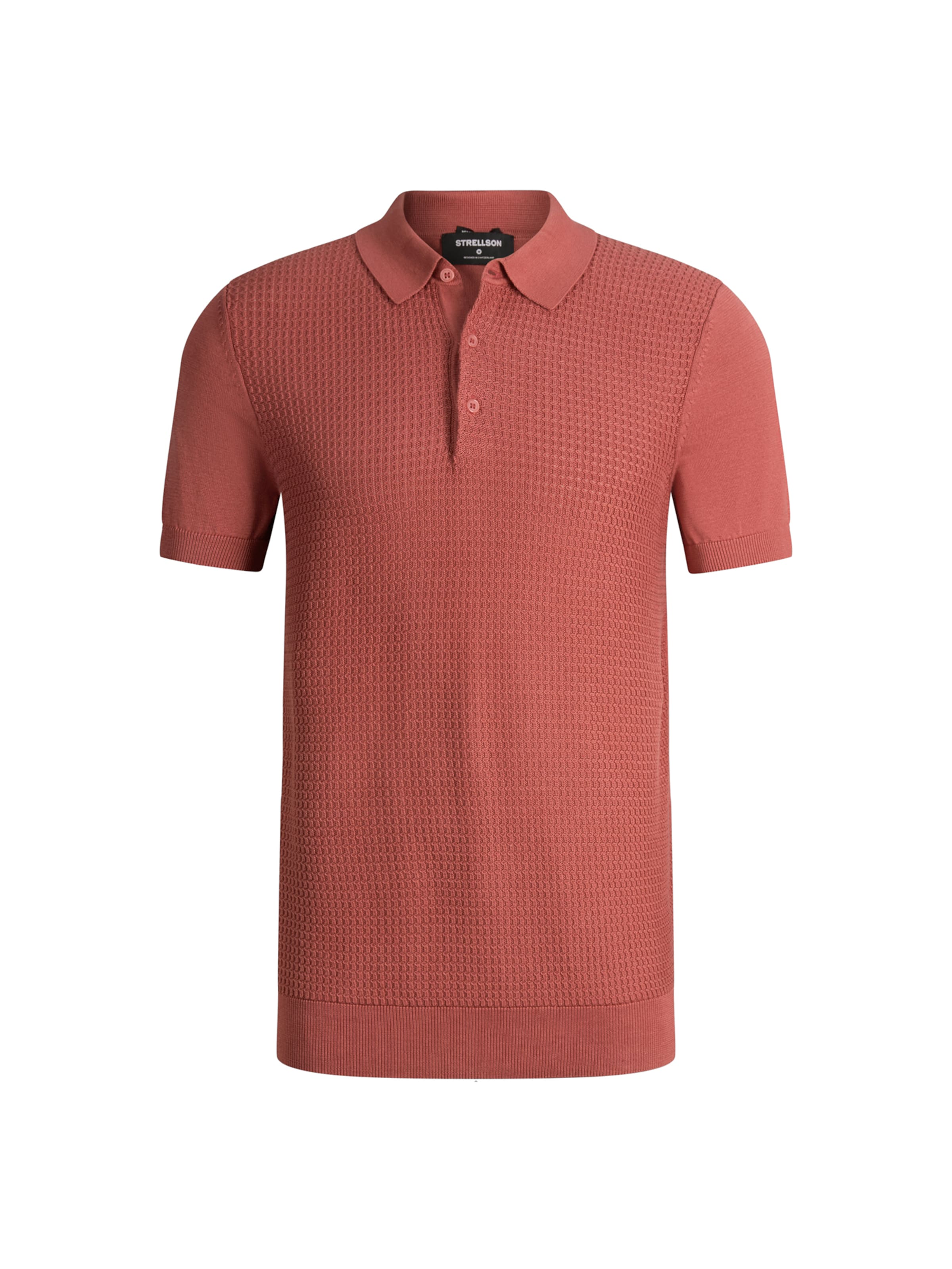 STRELLSON Shirt 'Adrian' in Rood: voorkant