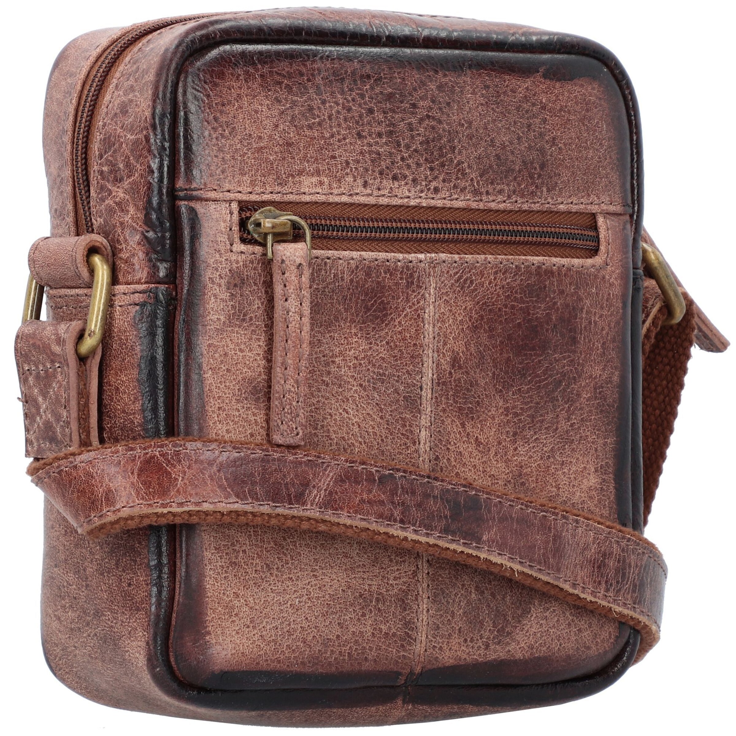 Greenland Nature Schoudertas in Bruin