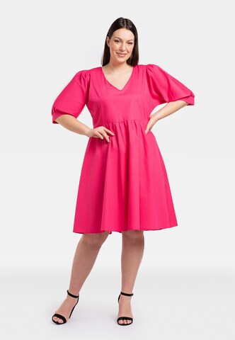 Karko Cocktail Dress ' ZENOBIA ' in Pink