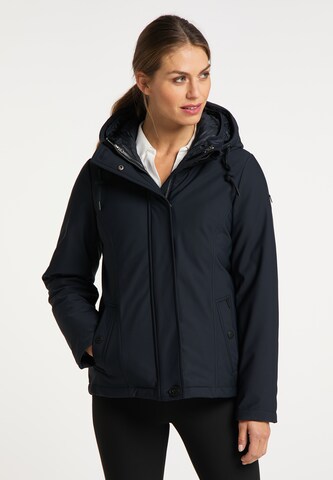 DreiMaster Klassik Winter Jacket in Blue: front