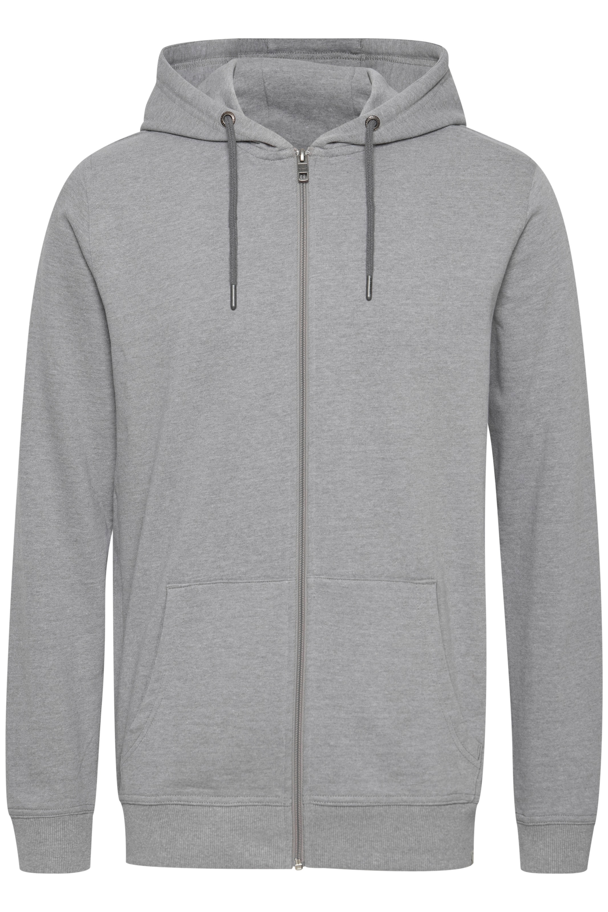 11 Project - Sudadera con cremallera 'NAHIM' en gris: frente