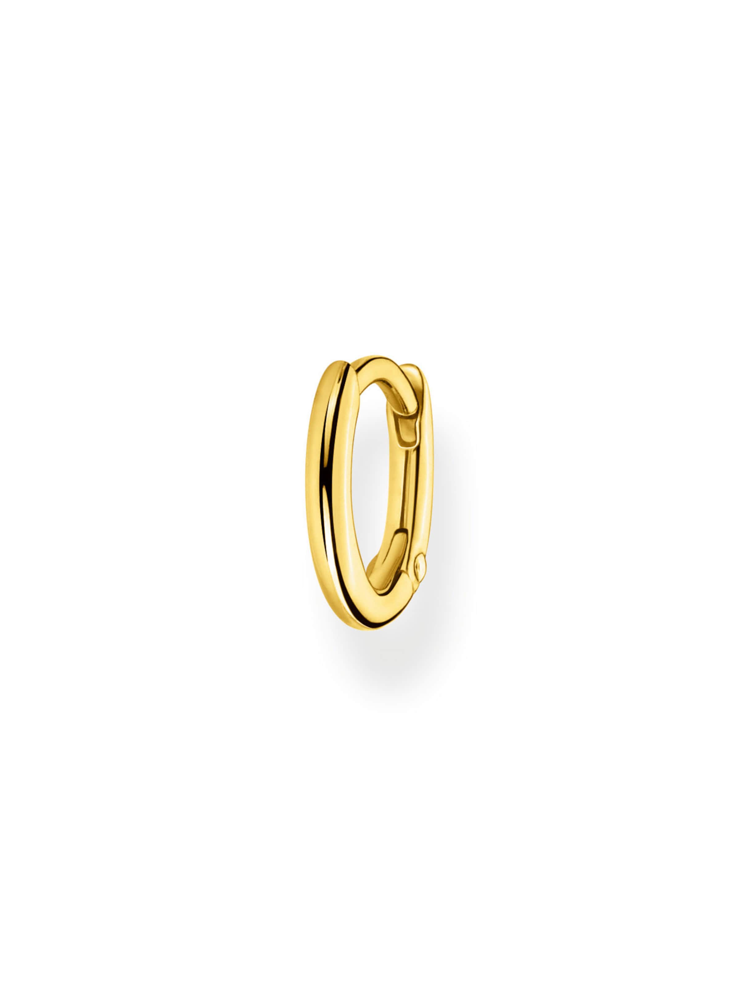 Thomas Sabo Ohrringe 'Single' in Gold: Vorderseite