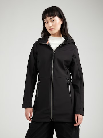 Veste outdoor ICEPEAK en noir : devant