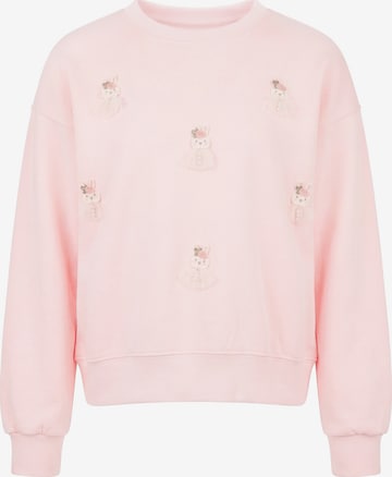 Sweat-shirt 'Pop' MYMO en rose : devant