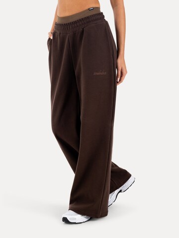 Smilodox Loosefit Broek in Bruin