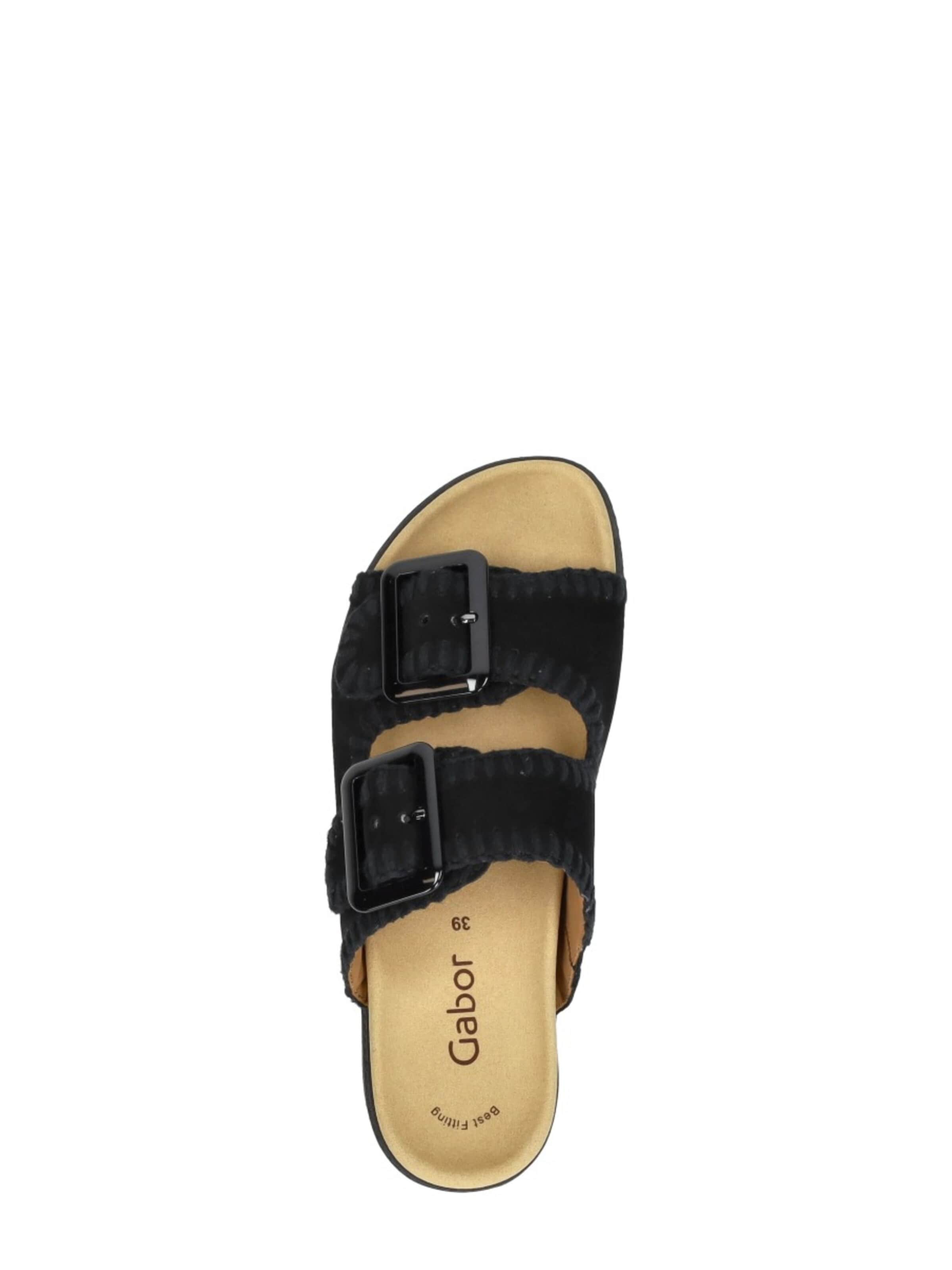 Mule 'Open Teen' GABOR en noir