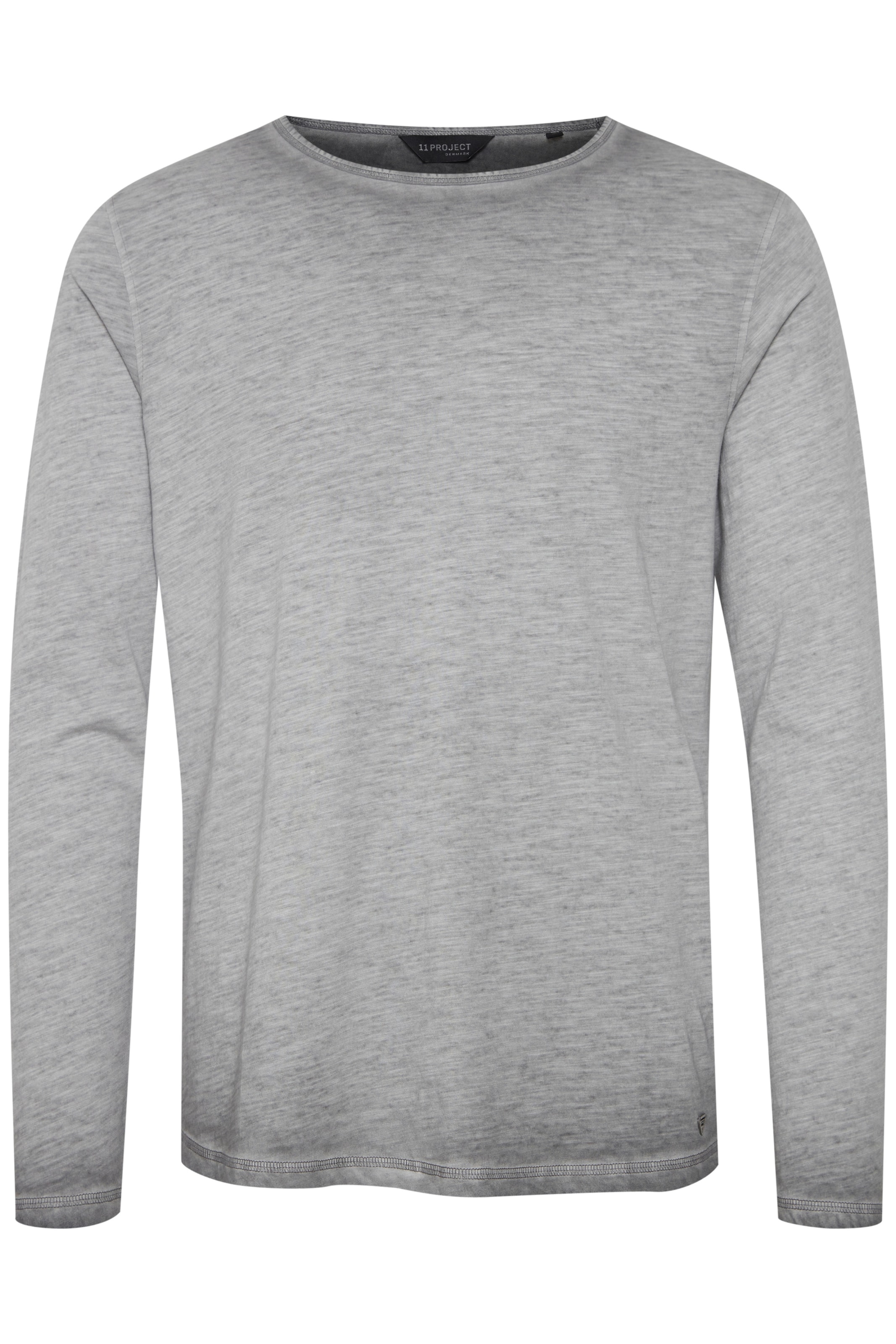 11 Project Shirt 'Severinus' in Grijs: voorkant