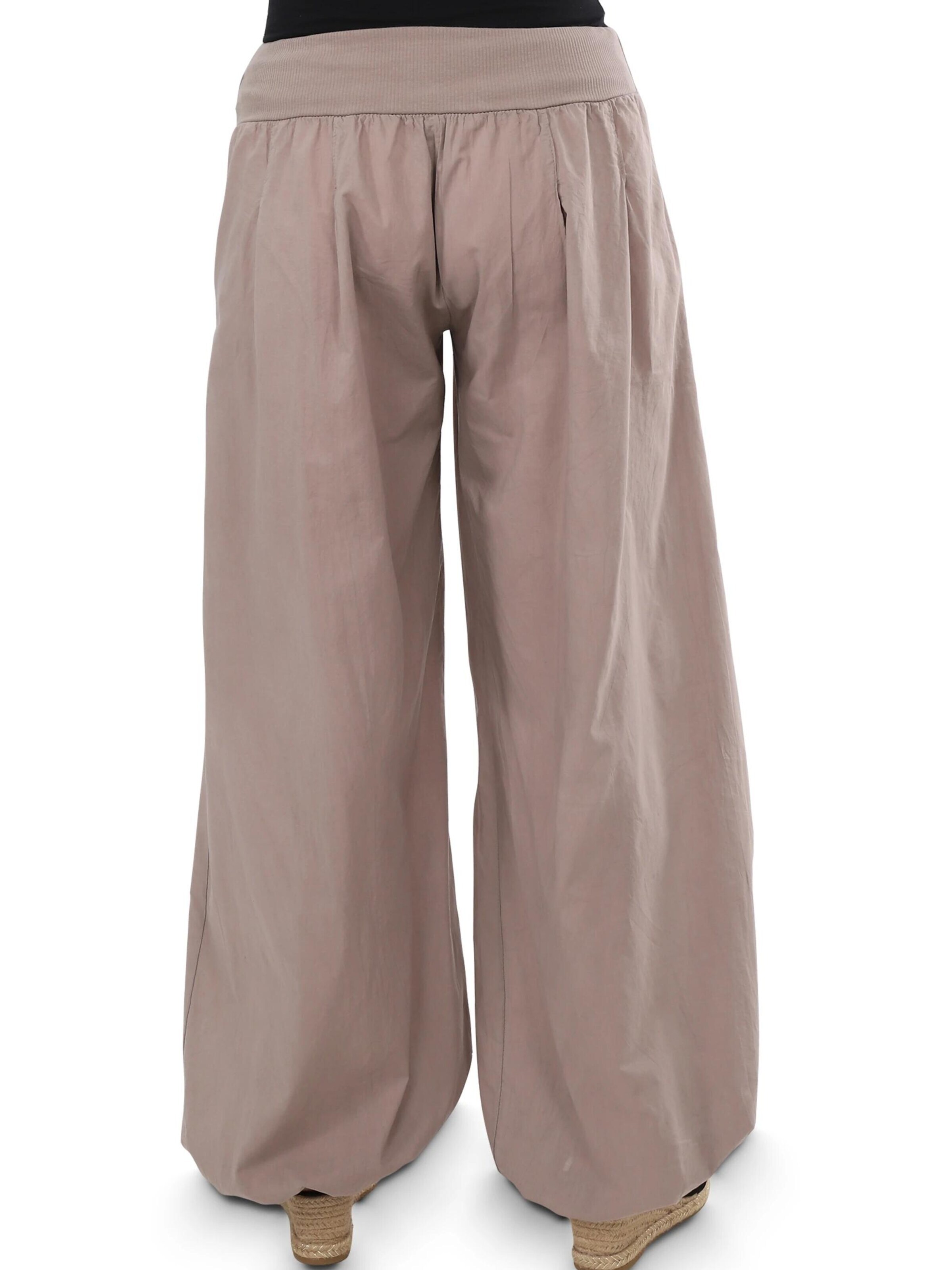 malito more than fashion Loose fit Harem Pants in Brown
