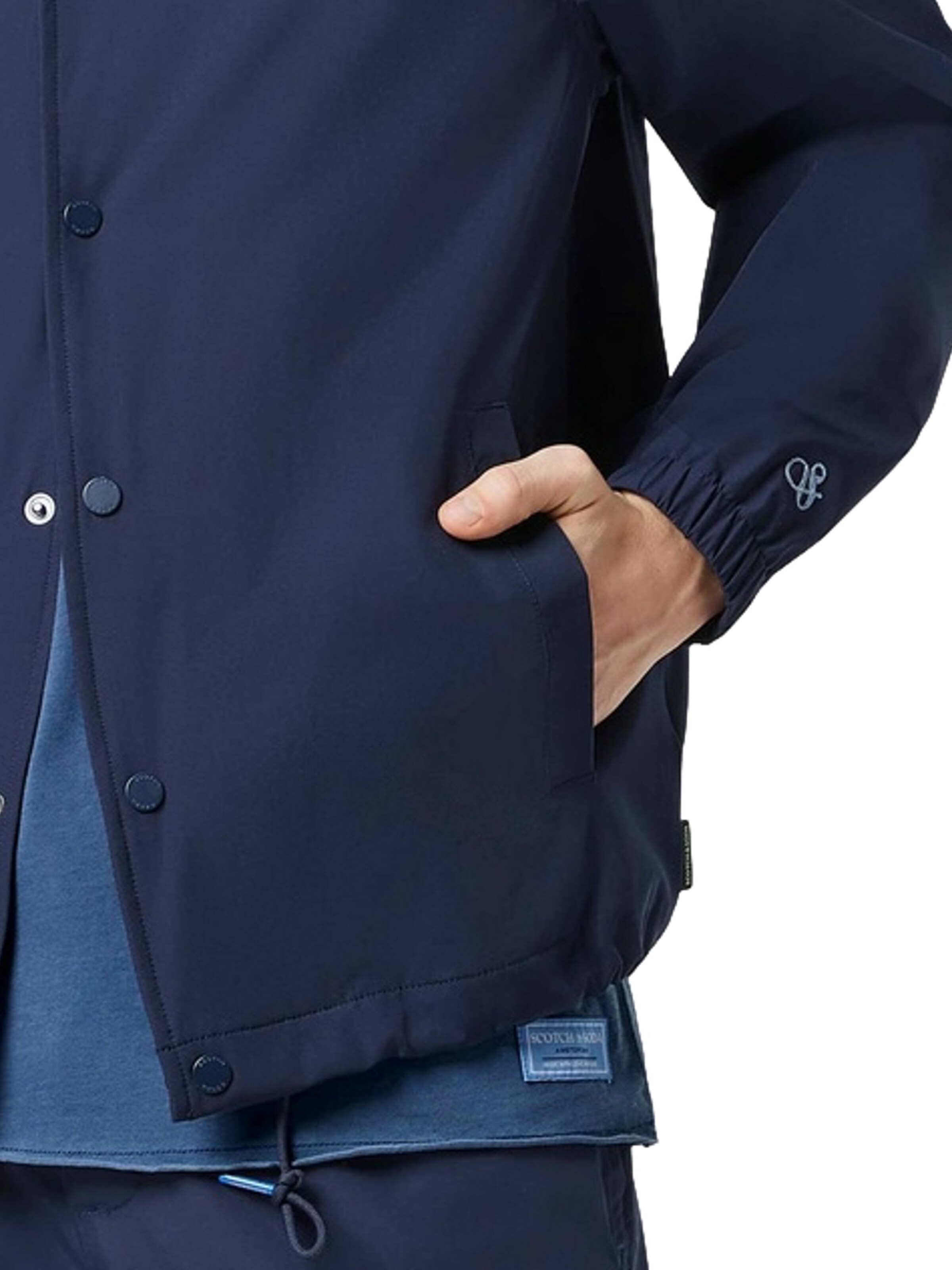 SCOTCH & SODA Overgangsjakke i blå