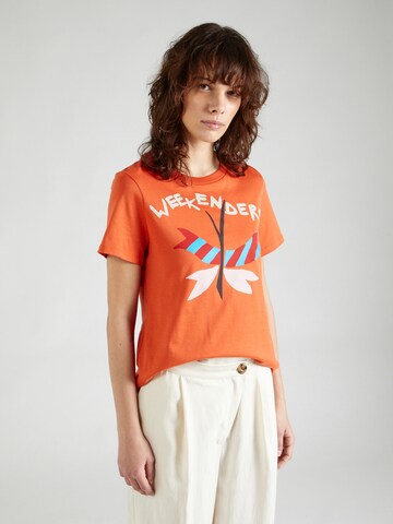 Weekend Max Mara Shirts 'NERVI' i orange: forside