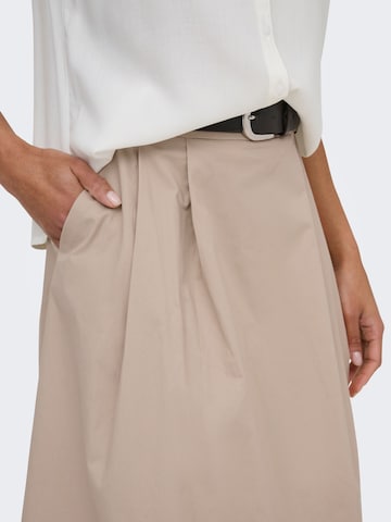 Jupe 'ONLZora' ONLY en beige