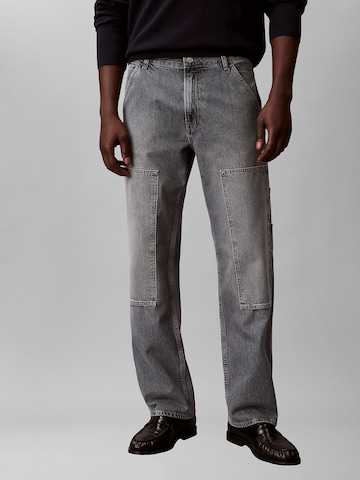 Calvin Klein Jeans Loosefit Jeans '90s Carpenter' in Blau: Vorderseite