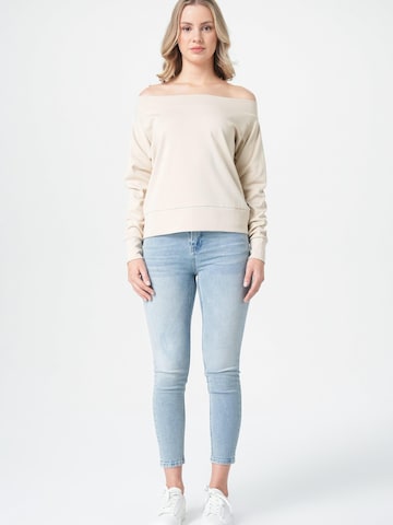 M.O.D MIRACLE OF DENIM Sweatshirt i beige