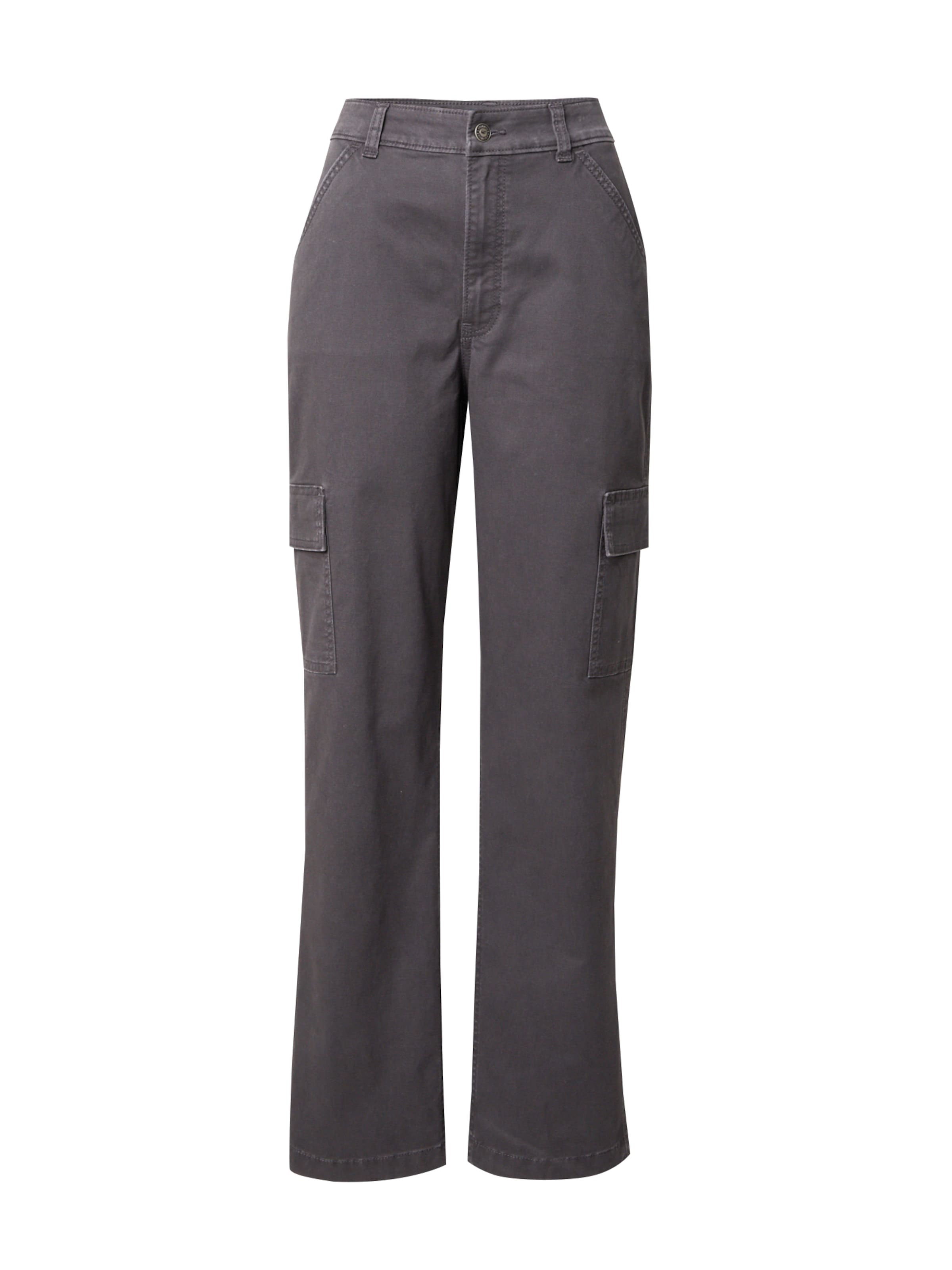 HOLLISTER regular Cargobukser 'PHANTOM' i sort: forside