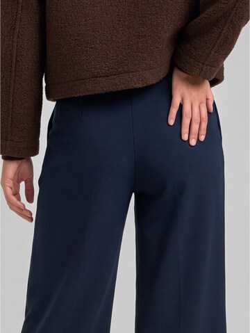 TOM TAILOR DENIM Wide Leg Hose in Blau
