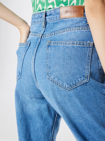 Nasty Gal Regular Jeans i blå