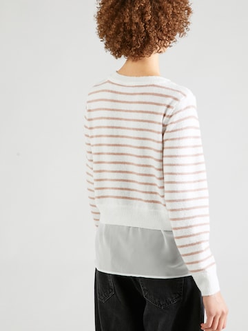 VILA Sweater 'Bente' in White