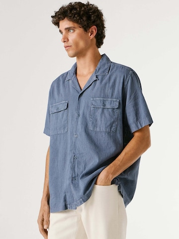 Comfort fit Camicia 'Paulo' di Pepe Jeans in blu
