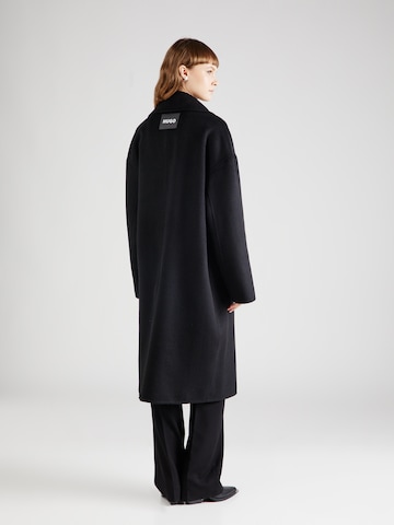 HUGO Ανοιξιάτικο και φθινοπωρινό παλτό 'Malinete' σε μαύρο
