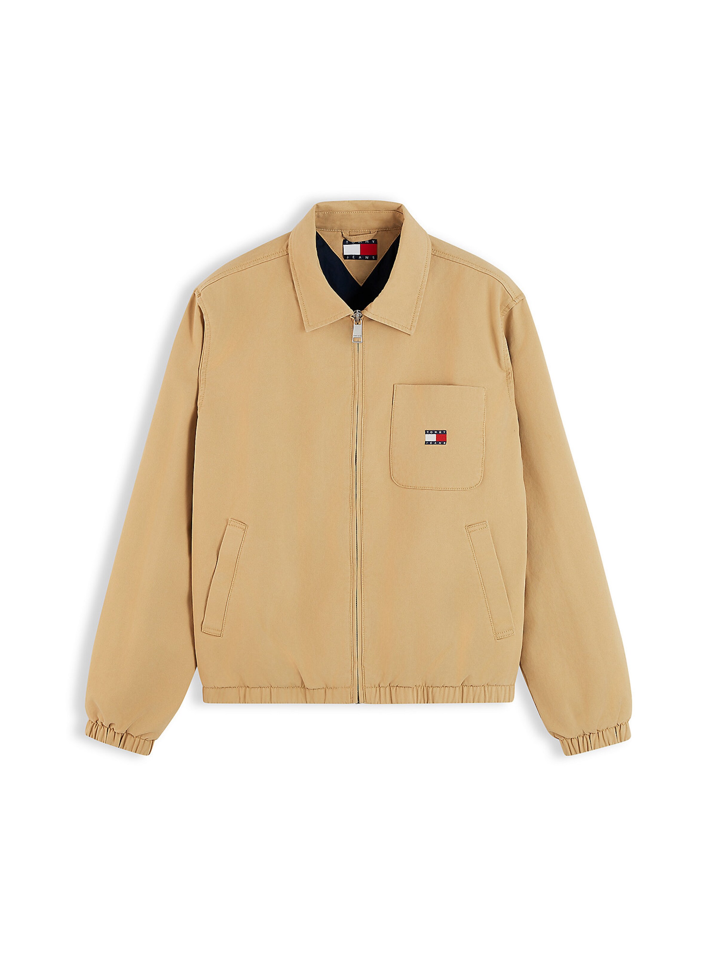 Veste mi-saison Tommy Jeans en beige : devant