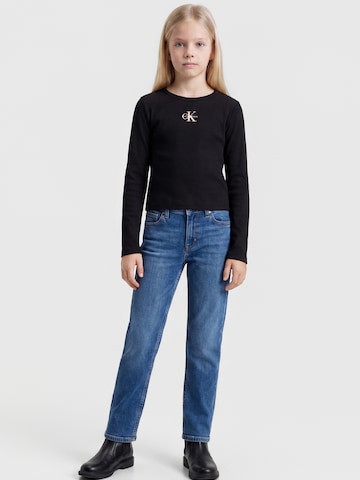 Calvin Klein Jeans - Camiseta en negro: frente