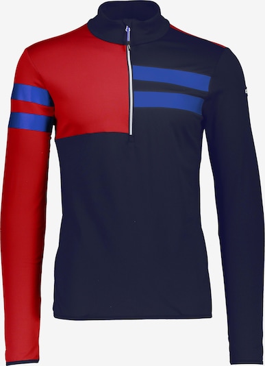 CMP Shirt in marine / himmelblau / knallrot, Produktansicht