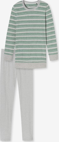 Pyjama ' Casual Essentials ' SCHIESSER en vert : devant