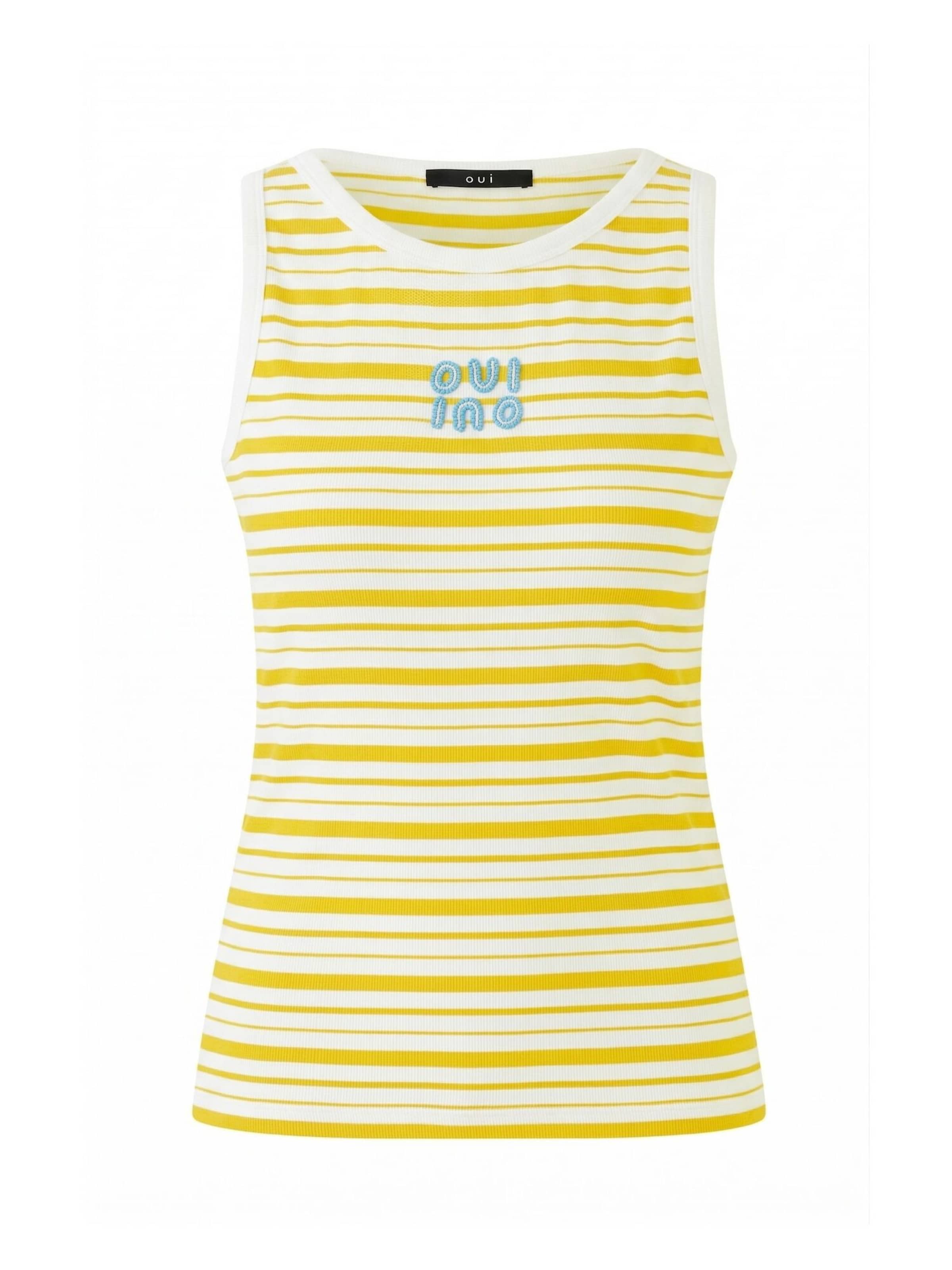 OUI Top in Gelb: Vorderseite