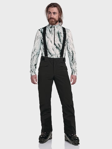 Schöffel Slim fit Outdoor trousers in Black