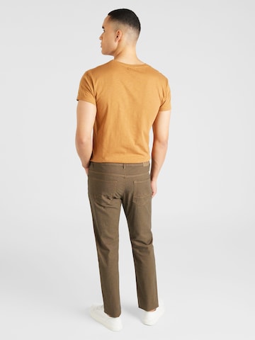 Coupe slim Pantalon chino BLEND en marron