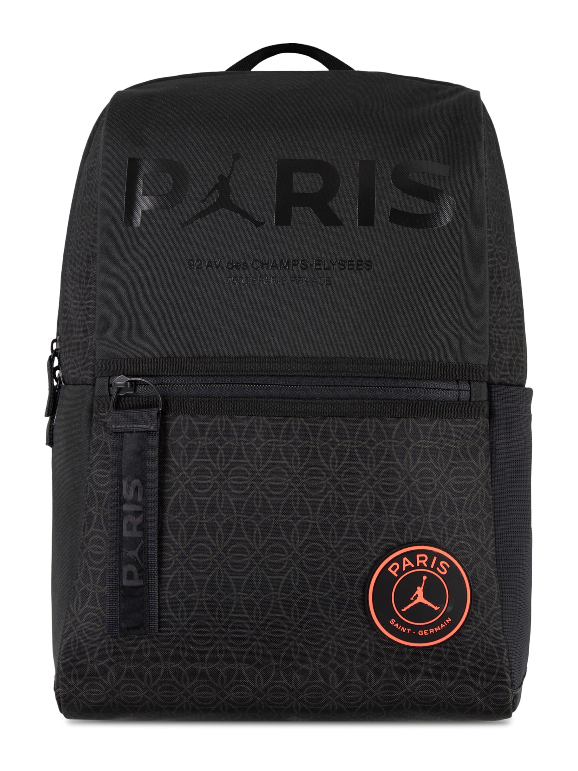 Jordan Rugzak 'JAN PSG ESSENTIAL' in Zwart: voorkant