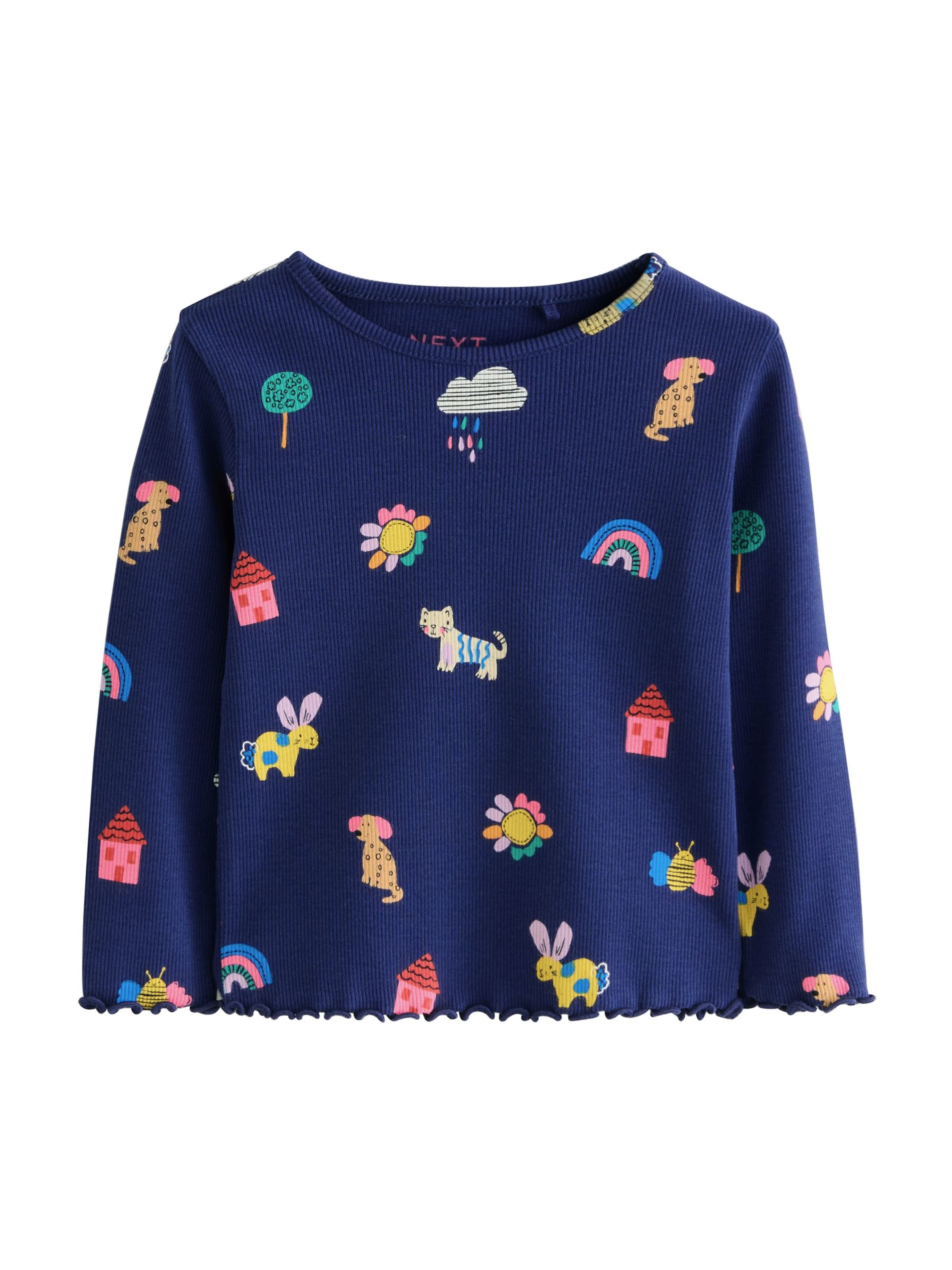 zils Next T-Krekls: no priekšpuses