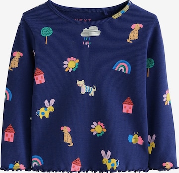 zils Next T-Krekls: no priekšpuses