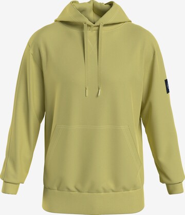 Calvin Klein Jeans Sweatshirt in Yellow: front