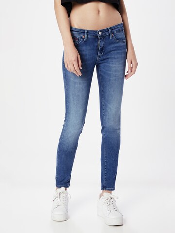 Tommy Jeans Skinny Jeans 'SOPHIE' in Blauw: voorkant