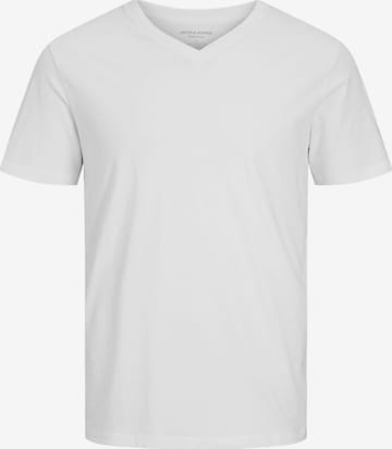 JACK & JONES Shirt 'JJEORGANIC' in Wit: voorkant