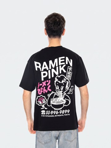 EDWIN Shirt 'RAMEN'‌‌‌‌‌‌‌ in Schwarz: Vorderseite