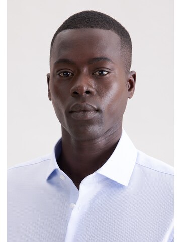 SEIDENSTICKER Slim Fit Hemd 'Classic Essentials' in Blau