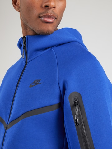 Nike Sportswear Sweat jacket 'Tech Fleece' in Blue