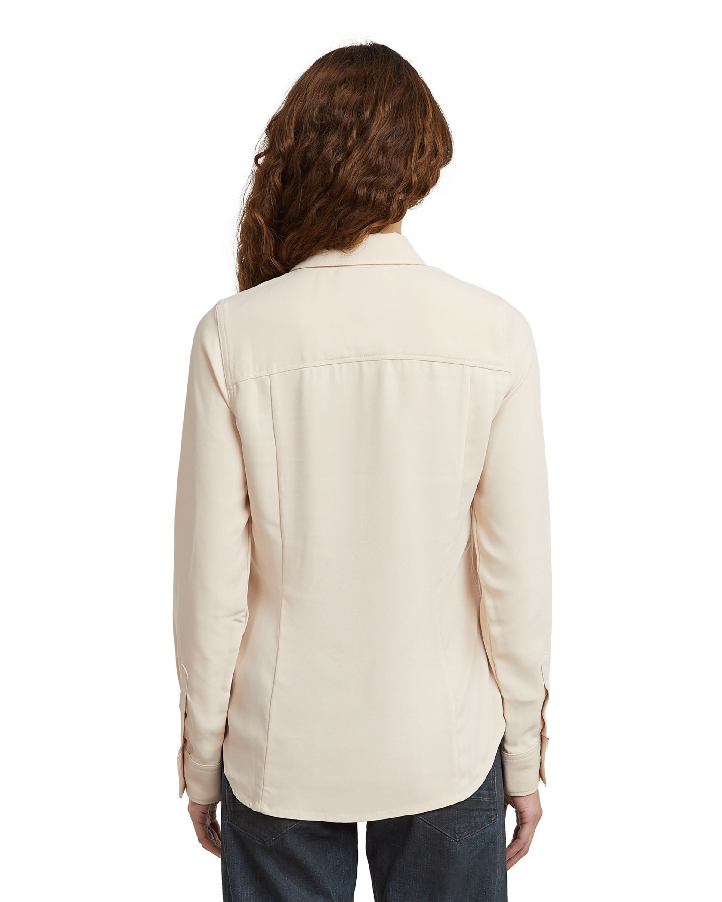 G-STAR Blouse 'Slim Western' in Beige