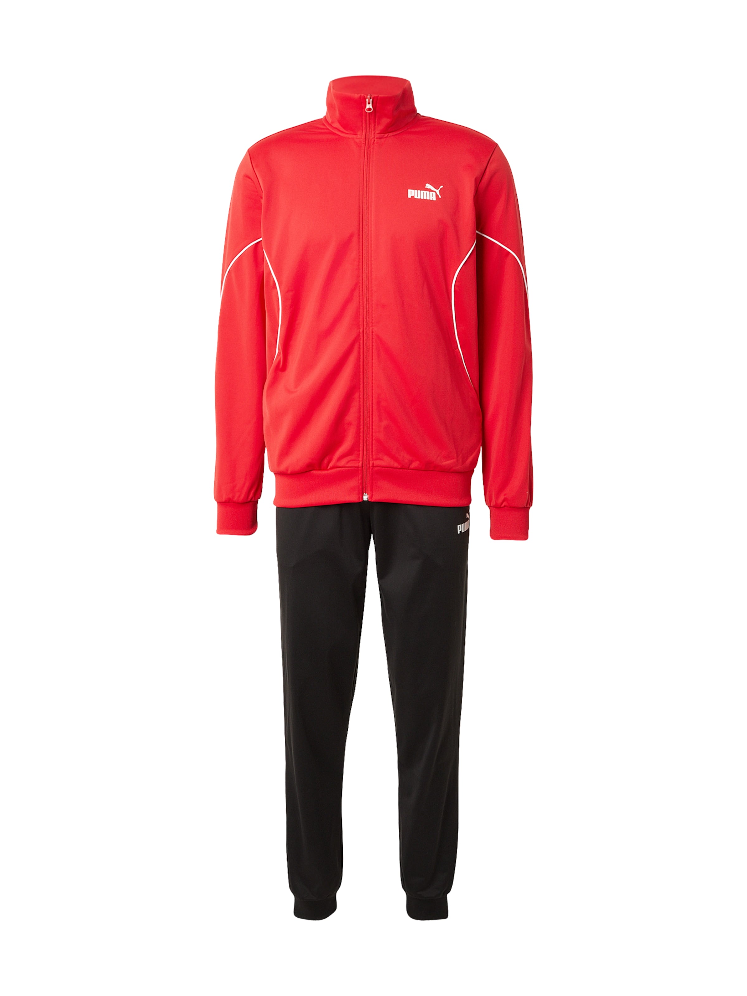 Costum de trening de la PUMA pe roșu: față