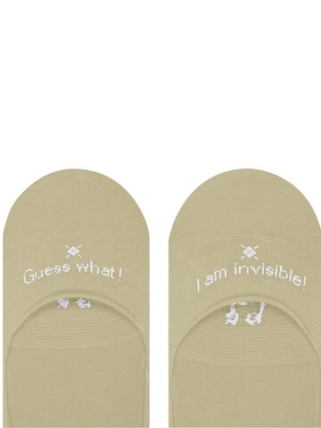 BURLINGTON Ankle Socks 'Aberdeen' in Beige
