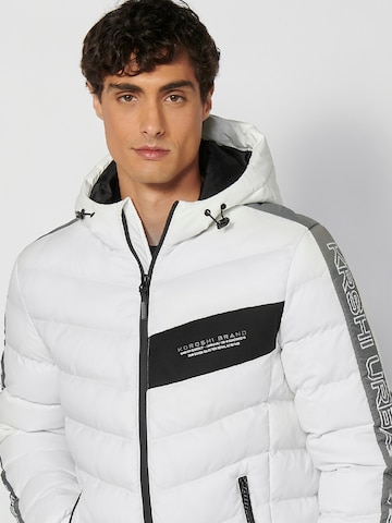 KOROSHI Winter jacket in White