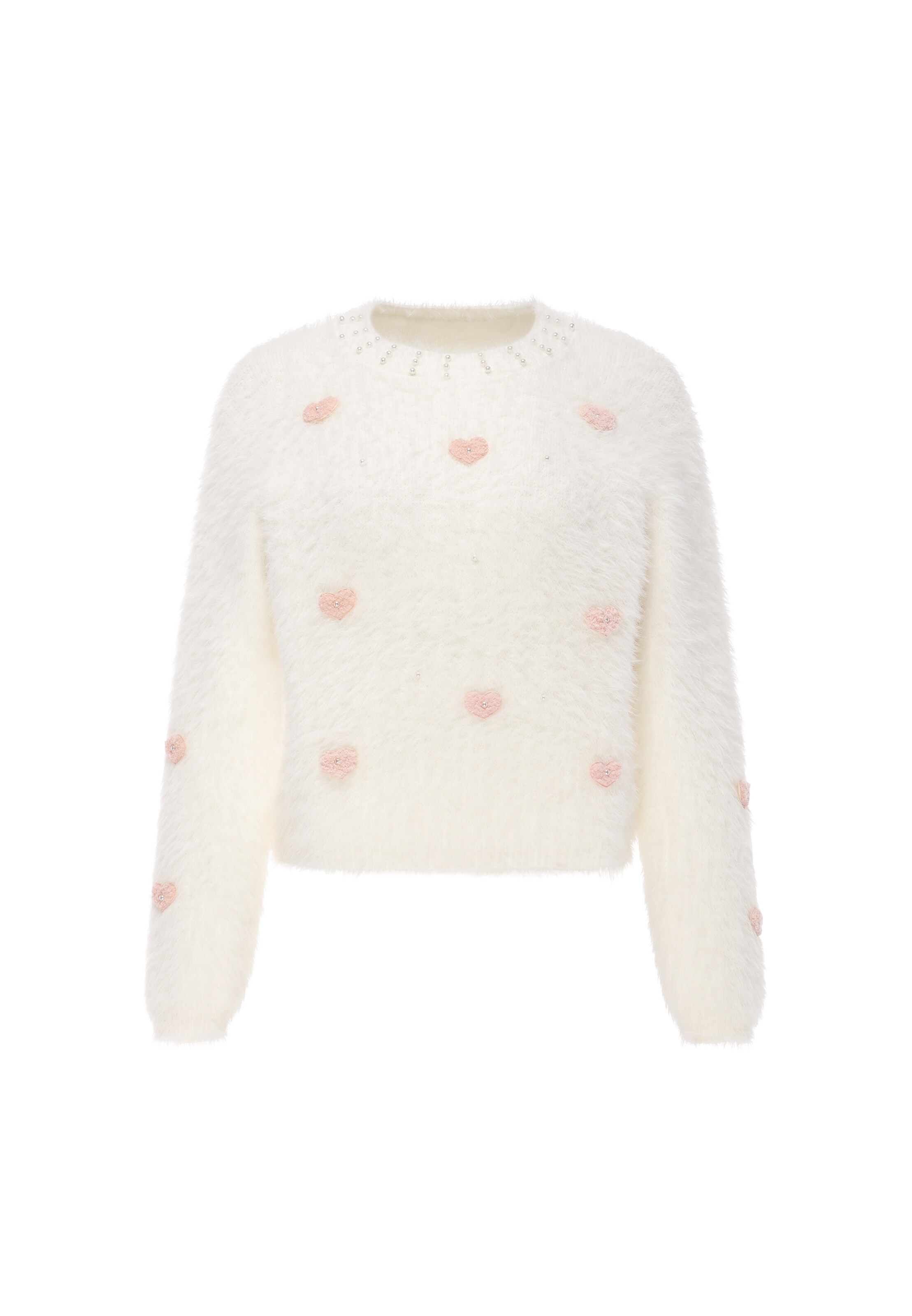 MYMO Sweater in White: front