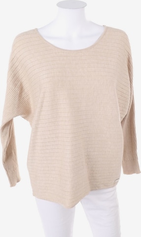 BROADWAY NYC FASHION Batwing-Pullover M in Beige: predná strana