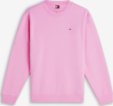 Tommy Jeans Collegepaita värissä vaaleanpunainen: etupuoli