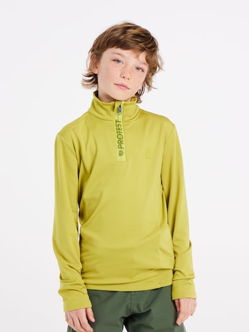 PROTEST Sportsweatshirt 'WILLOWY JR' in Grün